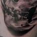 Tattoos - Black and Grey Skull Tattoo - 66085